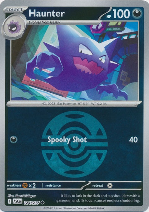 Haunter (124) - ME: Ascended Heroes