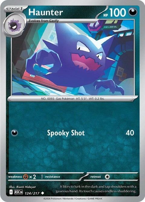 Haunter (124) - ME: Ascended Heroes