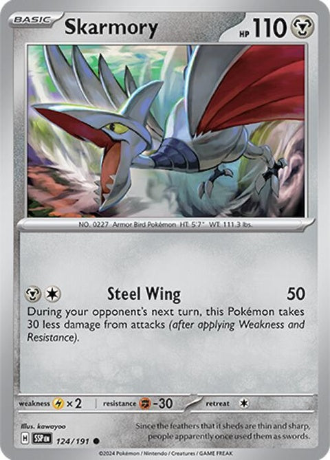 Skarmory (124) - Surging Sparks