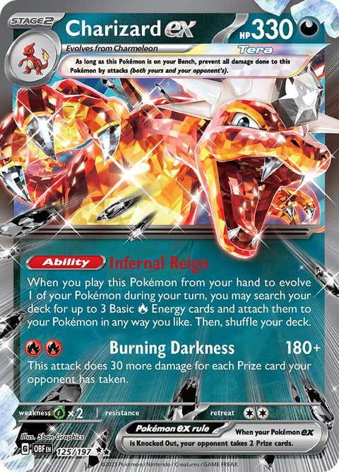 Charizard Ex (125) - Obsidian Flames