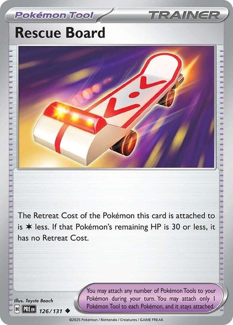 Rescue Board (126) - Prismatic Evolutions