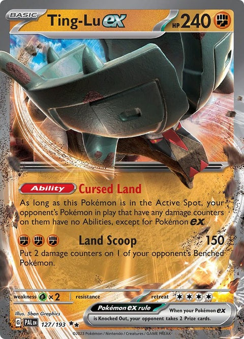Ting-Lu Ex (127) - Paldea Evolved