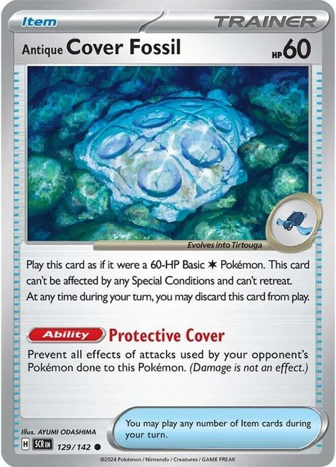 Antique Cover Fossil (129) - Stellar Crown