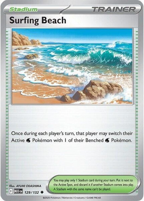 Surfing Beach (129) - Mega Evolution