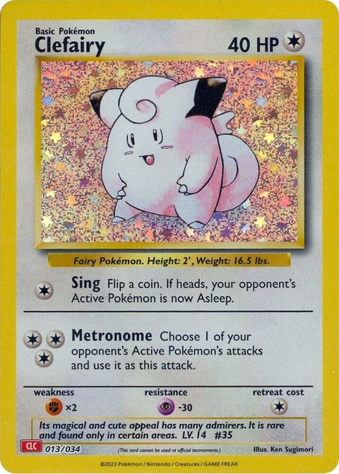 Clefairy (13) - Trading Card Game Classic