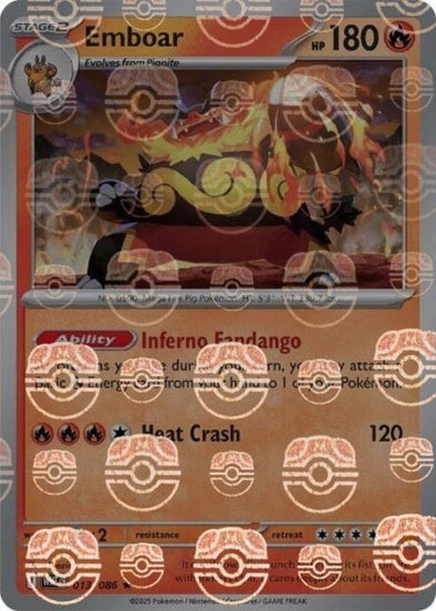 Emboar (13) - White Flare