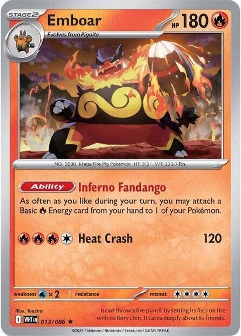 Emboar (13) - White Flare