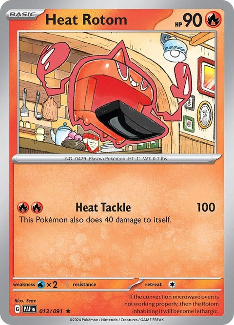 Heat Rotom (13) - Paldean Fates