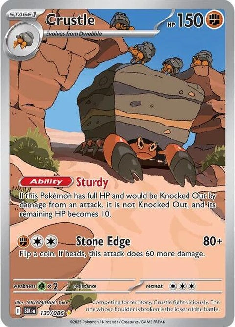 Crustle (130) - Black Bolt