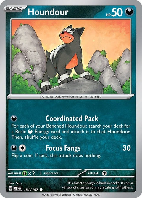 Houndour (131) - Obsidian Flames