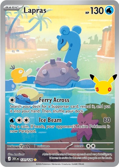 Lapras (131) - ME: 30th Celebration
