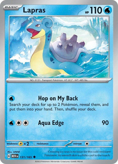 Lapras (131) - 151