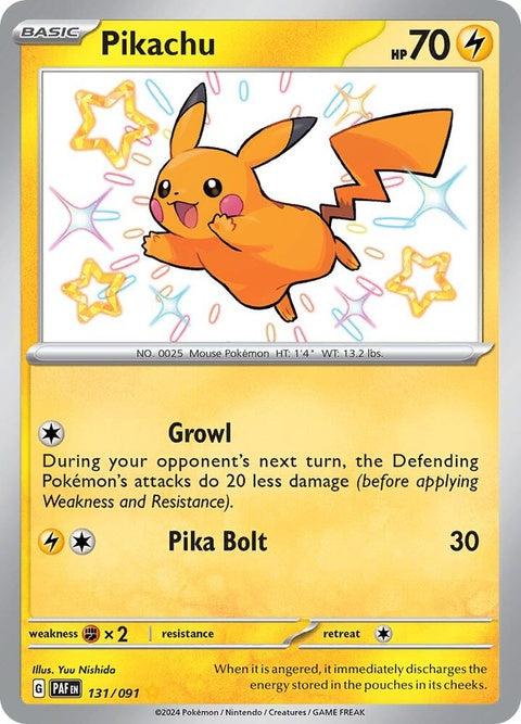 Pikachu (131) - Paldean Fates
