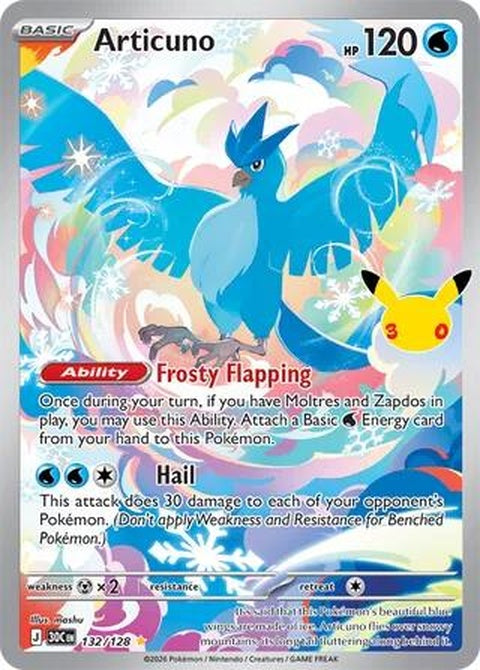 Articuno (132) - ME: 30th Celebration