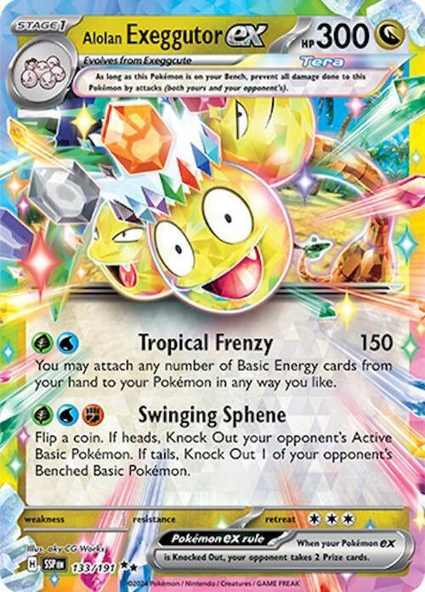 Alolan Exeggutor Ex (133) - Surging Sparks