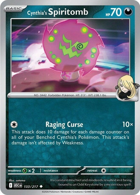 Cynthia's Spiritomb (133) - ME: Ascended Heroes