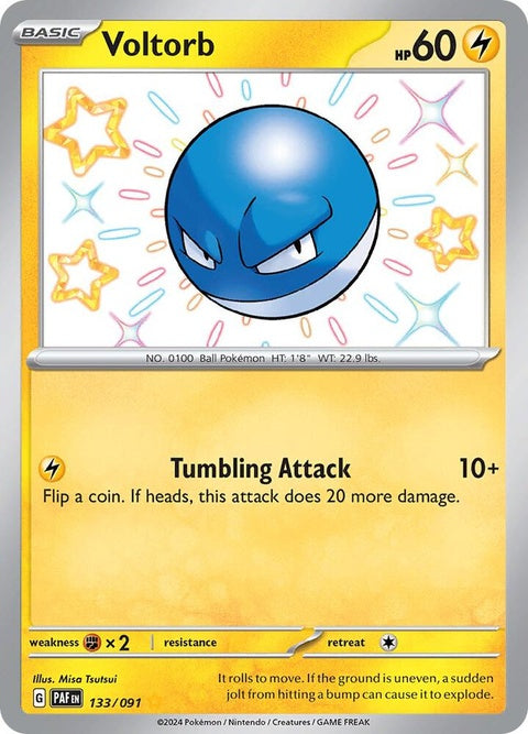 Voltorb (133) - Paldean Fates