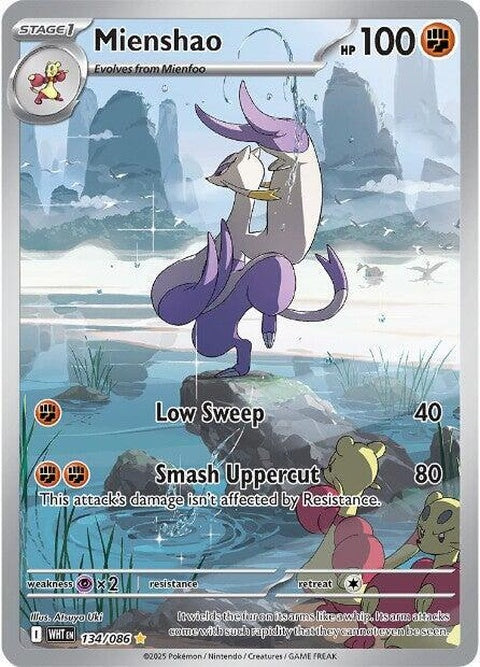 Mienshao (134) - White Flare