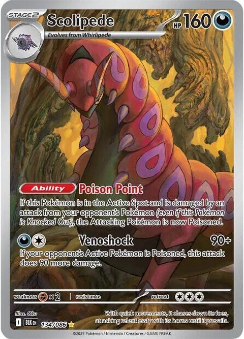 Scolipede (134) - Black Bolt