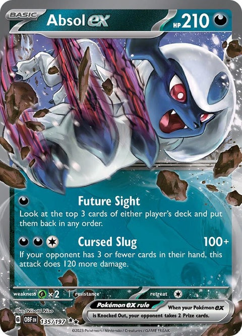 Absol Ex (135) - Obsidian Flames