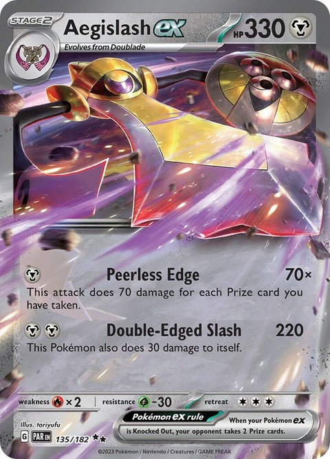 Aegislash Ex (135) - Paradox Rift