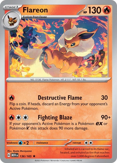 Flareon (136) - 151