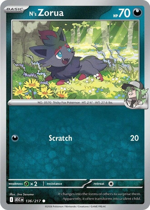 N's Zorua (136) - ME: Ascended Heroes