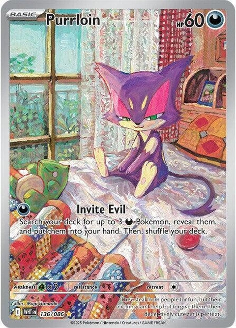 Purrloin (136) - White Flare