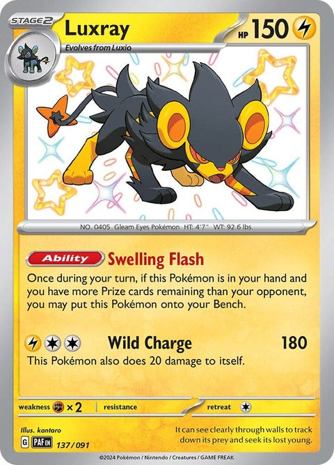 Luxray (137) - Paldean Fates