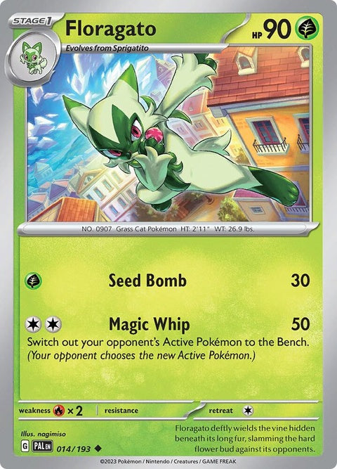 Floragato (14) - Paldea Evolved