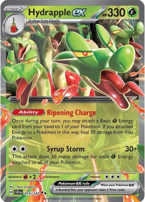Hydrapple Ex (14) - Stellar Crown