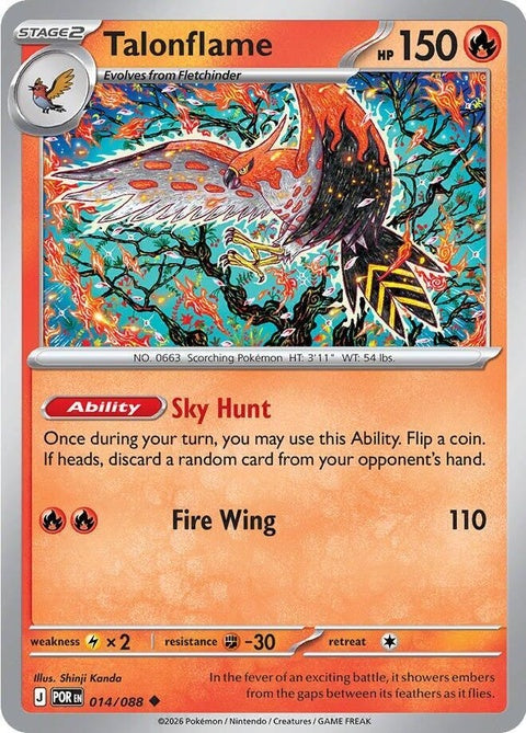 Talonflame (14) - ME03: Perfect Order
