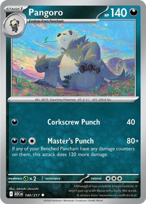 Pangoro (140) - ME: Ascended Heroes