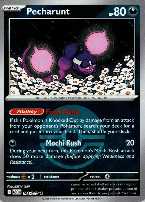 Pecharunt (143) - ME: Ascended Heroes