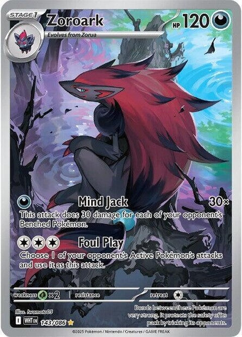 Zoroark (143) - White Flare