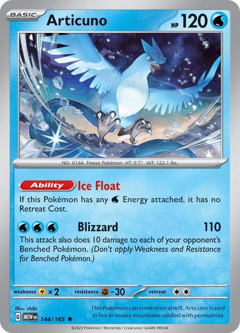 Articuno (144) - 151