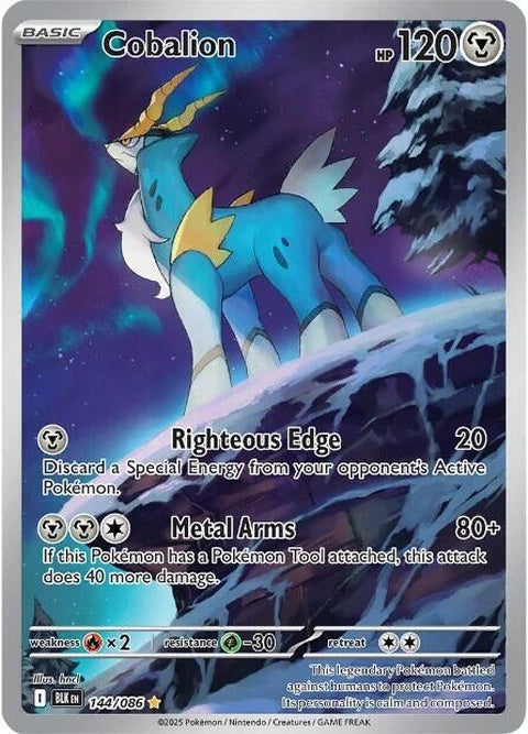 Cobalion (144) - Black Bolt