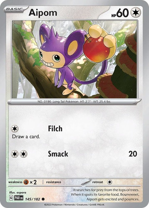 Aipom (145) - Paradox Rift