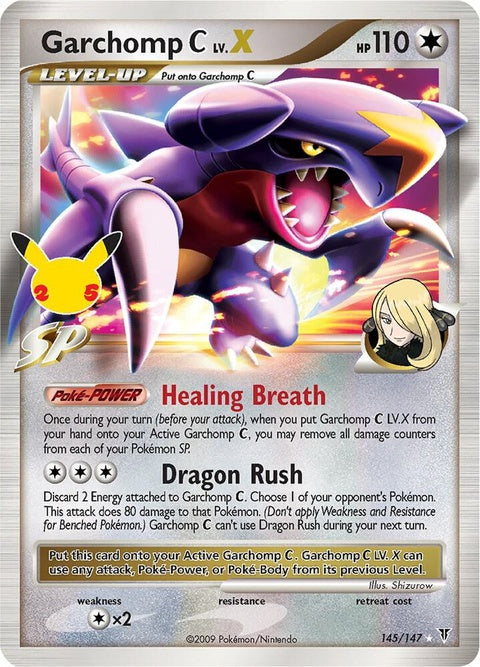 Garchomp C Lv.X (145) - Celebrations: Classic Collection
