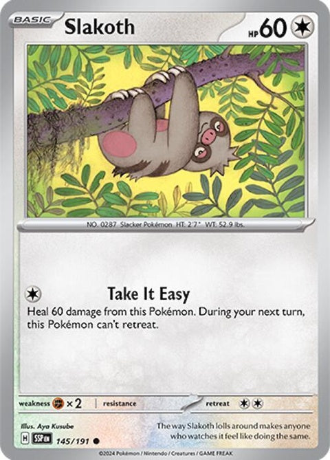 Slakoth (145) - Surging Sparks