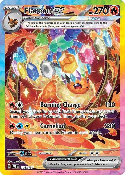 Flareon Ex (146) - Prismatic Evolutions