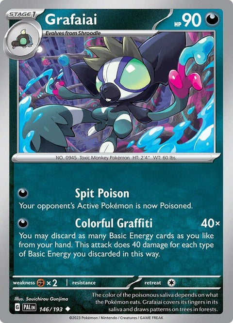 Grafaiai (146) - Paldea Evolved