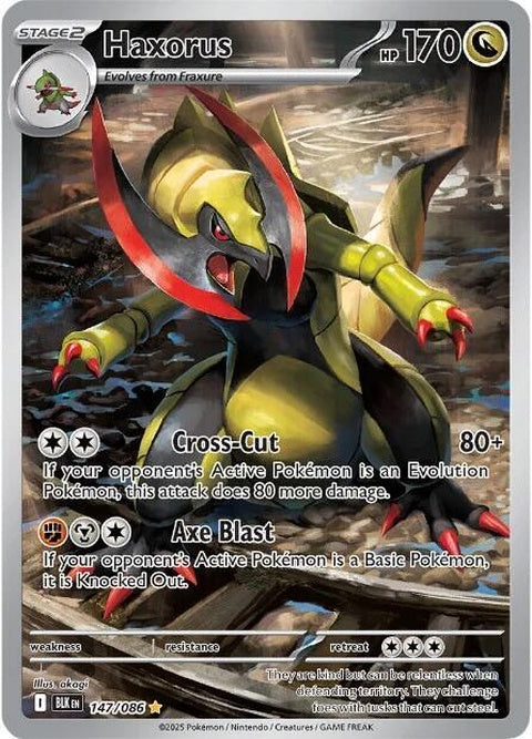 Haxorus (147) - Black Bolt