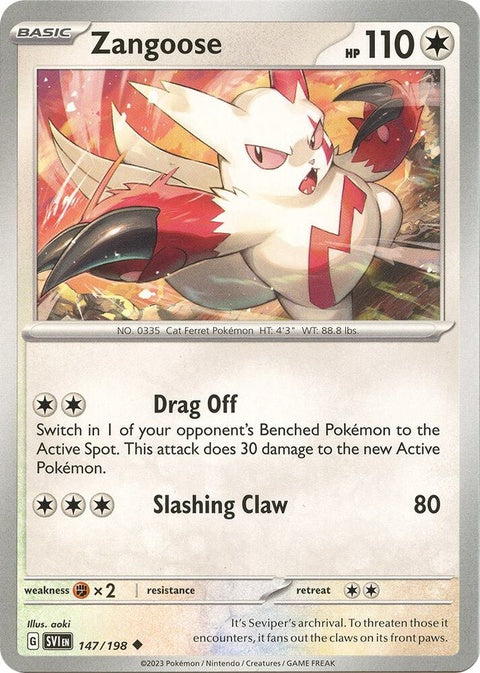 Zangoose (147) - Scarlet & Violet