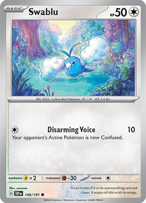 Swablu (148) - Surging Sparks