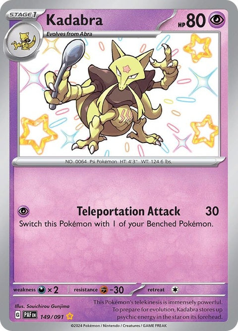 Kadabra (149) - Paldean Fates