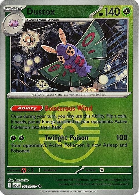 Dustox (15) - ME: Ascended Heroes