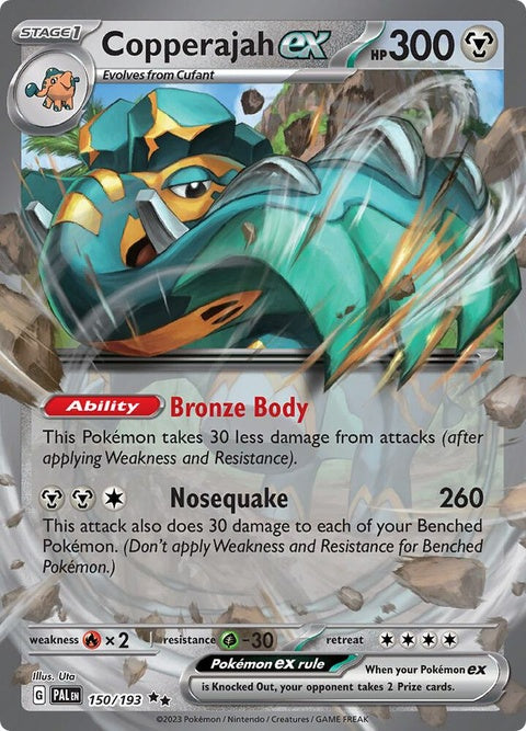 Copperajah Ex (150) - Paldea Evolved