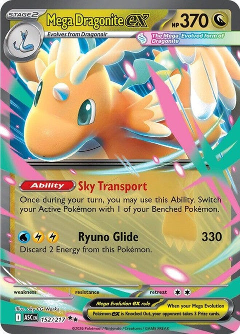 Mega Dragonite Ex (152) - ME: Ascended Heroes