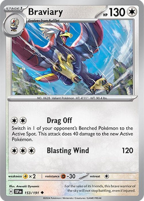 Braviary (153) - Surging Sparks